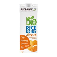 Bebida Ecológica De Arroz Y Almendras - Sin Azúcares Añadidos