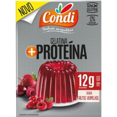 Gelatina Proteica Con Sabor A Frutos Rojos