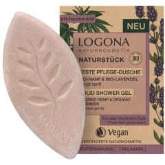Gel De Baño Sólido De Cáñamo Y Lavanda Ecológico