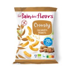 Snack Crujiente De Cacahuetes Ecológico Sin Gluten