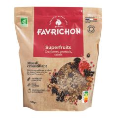 Muesli Crujiente Ecológico Con Frutos Rojos