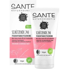 Crema Facial Hidratante 24H Para Pieles Secas Y Sensibles