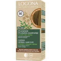 Polvo Vegetal Para Colorear El Cabello - Marrón Ámbar
