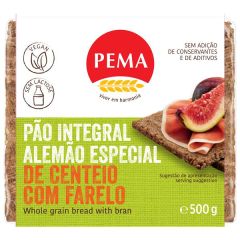 Pan De Centeno Integral Especial Alemán Con Salvado