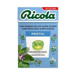 Caramelos De Hierbas Suizos Sin Azúcar Mentol