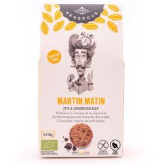 Galletas De Avena Con Pepitas De Chocolate Bio Sin Gluten - Martin Matin