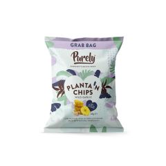 Puramente Rodajas De Plátano Con Ajo Silvestre 28G