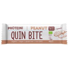 Quin Bite Bio Protein Bar Mantequilla De Cacahuete + Cúrcuma 45G