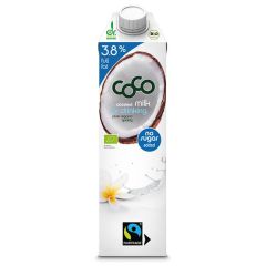 Leche De Coco Bio Para Beber 3,8% M.G 1L