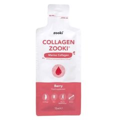 Zooki Colágeno Marin Sabor Cereza - Sobre 15Ml