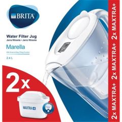 Jarra Grava Marella Blanca + 2 Filtros