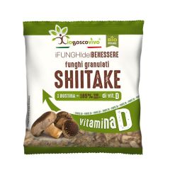 Gránulos De Seta Shiitake Deshidratada Ecológica