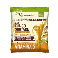 Grissini Ecológicos De Espelta, Shiitake Y Cúrcuma