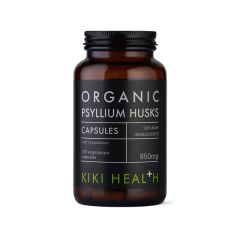 Kiki Health Psyllium Husks Bio 120 Caps. Veg