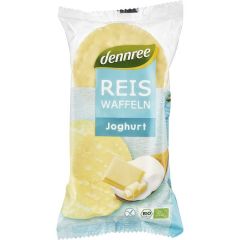Galettes De Arroz Con Cobertura De Yogur Ecológico