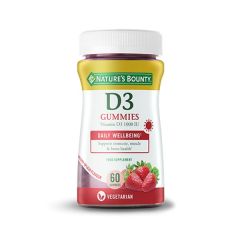 Complemento Alimenticio - Vitamina D3, En Gominolas Con Sabor A Fresa