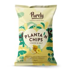 Plátano Puro En Rodajas Sabor Limón Sal 75G