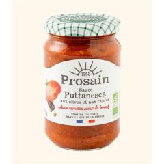 Salsa De Tomate Puttanesca Ecológica - Aceitunas Y Alcaparras