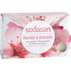 Sodasan Jabón Sólido Almendra Aguacate 100G