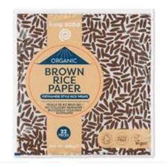 King Soba Bio Wraps Arroz Integral Sg 200G