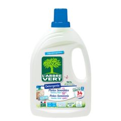 L Arbre Vert Detergente Piel Sensible Bebé 34 Dosis