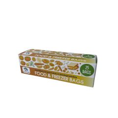 Bolsas Compostables De 4 Litros Para Bocadillos Y Congelador