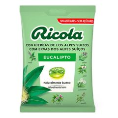 Caramelos Ricola 70G Eucalipto Sin Azúcar