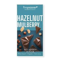 Chocolate Bio Sin Azúcar Avellana Mora Sg 60G