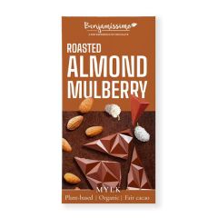 Almendra Blanca Moras Chocolate Bio Sg 60G