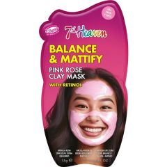 Mascarilla Matificante Con Arcilla Rosa Y Retinol