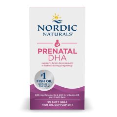 Omega3 Prenatal 830 Mg Dha 480 Mg Vitamina D3 10 Mcg