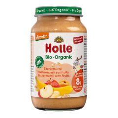Muesli Ecológico Y Puré De Frutas 8M