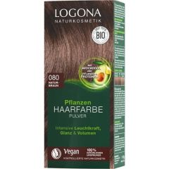 Polvo Para Teñir El Cabello De Color Marrón Natural