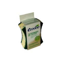 Esponjas Con Estropajo Verde