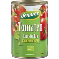 Tomates En Conserva Con Albahaca Bio