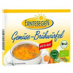 Caldo De Verduras Ecológico En Cubos