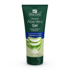 Gel Puro De Aloe Con Vitaminas A, C Y E