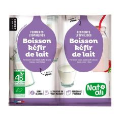 Preparación Para Beber Kéfir De Leche