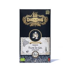 Chocolate Negro 80% Ecuador Con Flor De Sal Algarve