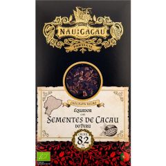 Chocolate Con Semillas De Cacao De Perú (Ecuador 82% Cacao)