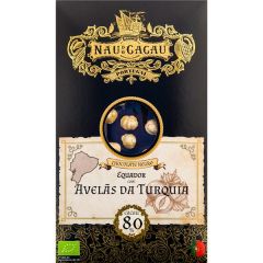 Chocolate Con Avellanas De Turquía (Ecuador 80% Cacao)
