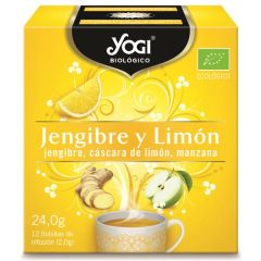 Infusión Ecológica De Limón Y Jengibre