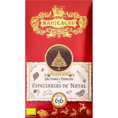 Chocolate Con Especias Para Navidad 66% Cacao