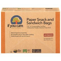Bolsas De Papel Ecológicas Para Bocadillos Y Sándwiches