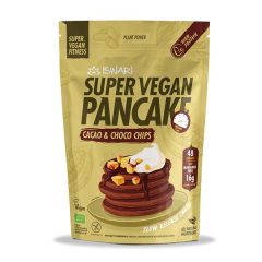 Panqueques Super Veganos Con Chispas De Chocolate Y Cacao