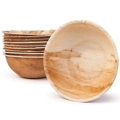 Tazón Redondo Hoja De Palma