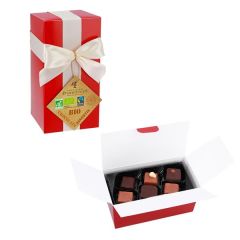 Surtido De Chocolates De Leche Y Negros Ecológicos Y De Comercio Justo