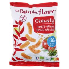 Snack Crujiente Con Tomate Y Orégano Sin Gluten