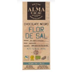Chocolate 60% Ecológico Con Flor De Sal