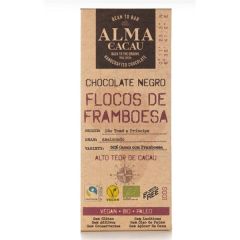 Chocolate 60% Ecológico Con Frambuesa